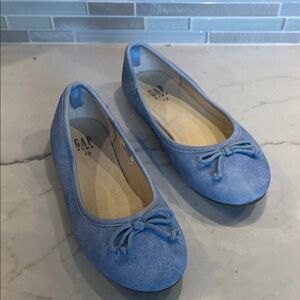 GAP Light Blue Ballet Flats with Bow